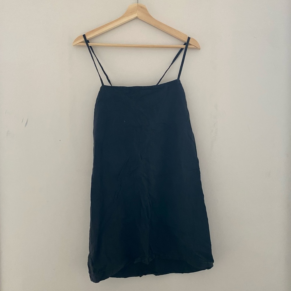 Urban Renewal Black Linen Dress